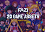 create professional 2d game assets and props textures